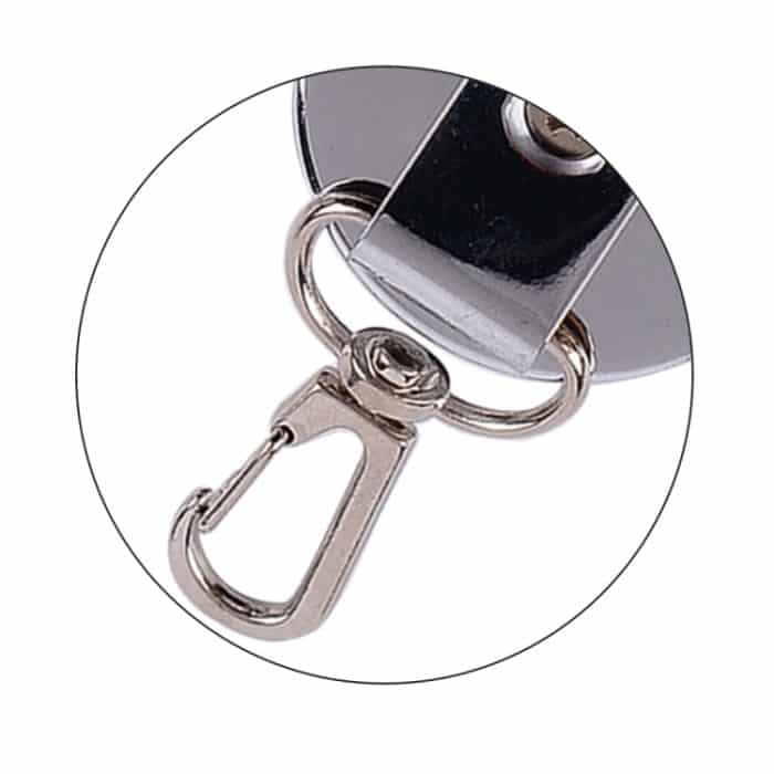 Resilience Stahldrahtseil Elastic Sporty Retractable Anti Lost Keychain – Bild 6