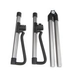 SK20 Universeller, faltbarer, tragbarer Gitarrenständer aus Aluminiumlegierung, Saiteninstrumentenständer, Gold, Gray, Silver – Bild 5