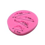 Federzucker Silikonform Fondantform Kuchen Dekorationswerkzeuge – Bild 4