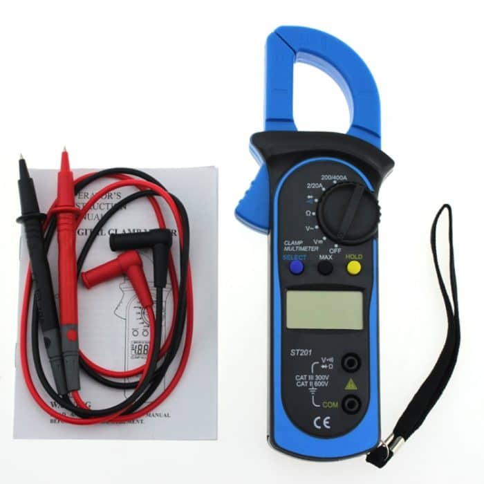 ANENG ST201 AC und DC Digital Clamp Multimeter Spannungs- und Strommessgerät Tester – Bild 3
