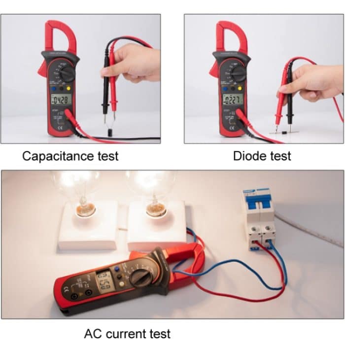 ANENG ST201 AC und DC Digital Clamp Multimeter Spannungs- und Strommessgerät Tester – Bild 10