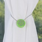 2 Stück einfache, moderne Magnetdraht-Vorhangschnalle, magnetisch, kostenlose Installation, Vorhanggurt, Krawattendraht, Vorhanghaken – Bild 5