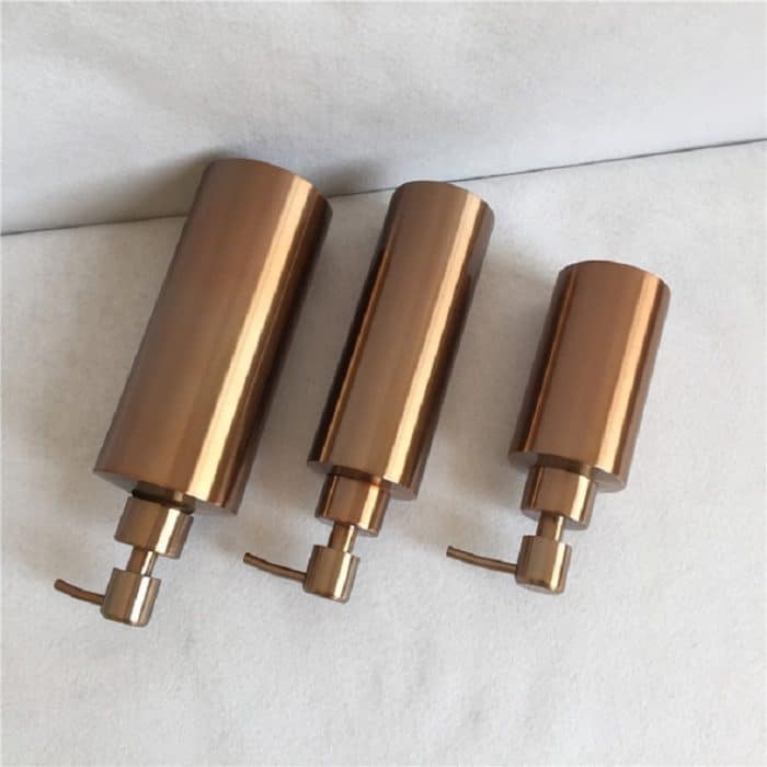 Handseifenflasche aus Edelstahl, Seifenspender für die Arbeitsplatte, 250ml, 350ml, 550ml – Bild 3