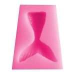 10 PCS Fondant Meerjungfrau Fischschwanz Silikonform Backwerkzeuge Schokoladenkuchen Dekorationsform – Bild 4