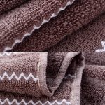 32-strängiges Baumwollwellen-Badetuch, saugfähig und langlebig – Bild 5