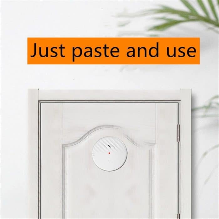 125 dB Vibrationssensor-Alarm, Tür- und Fensteralarm, persönlicher Diebstahlalarm für zu Hause – Bild 5