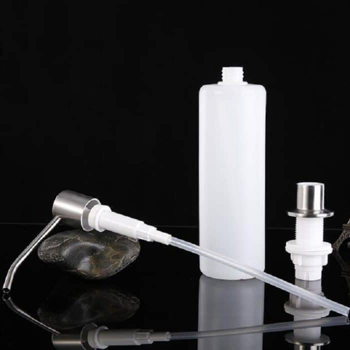 Spülbecken-Seifenspender aus Edelstahl, Sishwashing-Flüssigkeits-Handseifenflasche – Bild 2