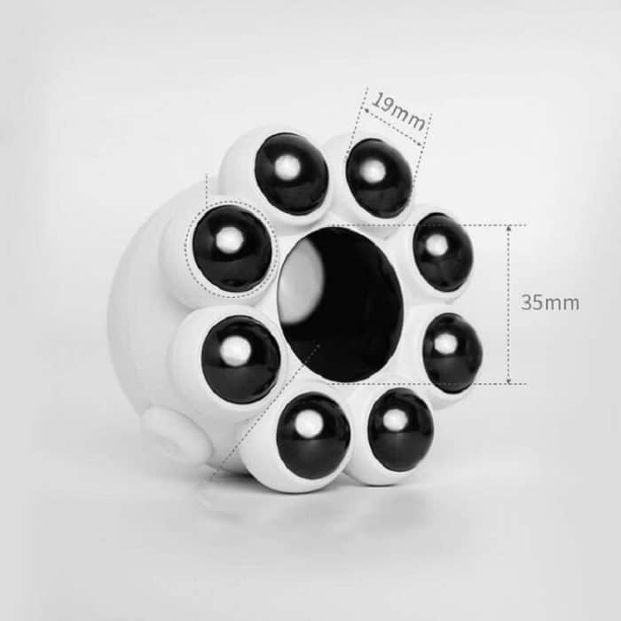 Kleines Oktopus-Massagegerät für Schulter und Nacken, multifunktionales Haushalts-Heißkompressen-Zervixmassagegerät – Bild 6