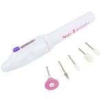 Elektrische Nagelfeile Drill Kit Tipps Maniküre Zehennagel Pediküre Salon Stiftform Maniküre Kit Nagelbohrer Puffer Pediküre Werkzeug mit 5 Bits – Bild 2
