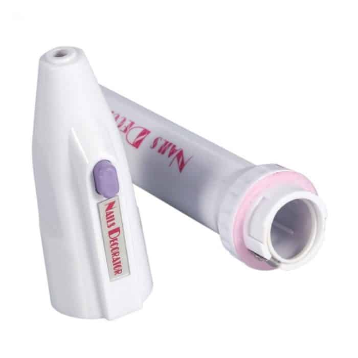 Elektrische Nagelfeile Drill Kit Tipps Maniküre Zehennagel Pediküre Salon Stiftform Maniküre Kit Nagelbohrer Puffer Pediküre Werkzeug mit 5 Bits – Bild 4