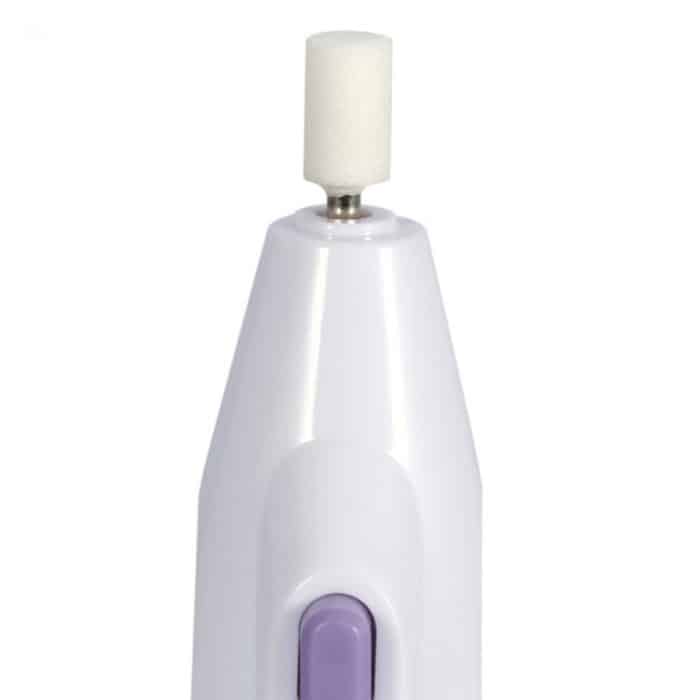 Elektrische Nagelfeile Drill Kit Tipps Maniküre Zehennagel Pediküre Salon Stiftform Maniküre Kit Nagelbohrer Puffer Pediküre Werkzeug mit 5 Bits – Bild 5