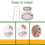 Edelstahl Pan Pot Rack Abdeckung Deckel Rest Stand Löffelhalter Home Küche Zubehör – Bild 6