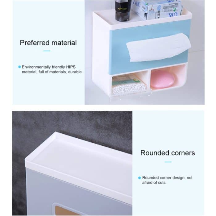 Badezimmer-Serviettenhalter-Tablett ohne Stanzen – Bild 4