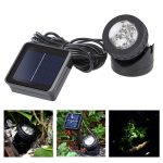 Outdoor Solar Spotlight Pool Garten Beleuchtung Landschaft Dualuse IP65 Solar LED-Licht
