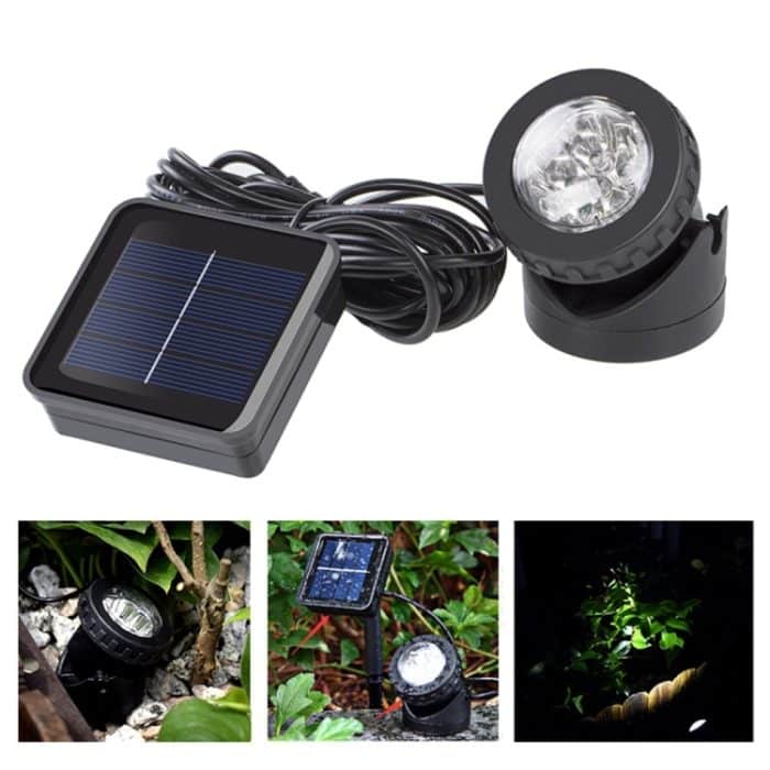 Outdoor Solar Spotlight Pool Garten Beleuchtung Landschaft Dualuse IP65 Solar LED-Licht – Bild 1