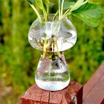 Pilzförmige Glasvase Terrarium Flaschenbehälter Blume Home Tischdekoration – Bild 3