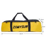 ZONYSUN Schulter Outdoor Wasserdichte Tasche Tauchen Lange Flossen Tasche Trocken Nass Trennung Wasserdichte Tasche, 100x20x24cm – Bild 5