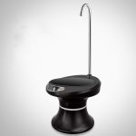 Tablett-Eimer-Wasserpumpe, USB wiederaufladbar, kabelloser elektrischer Mineralwasser-Eimer, automatischer Wasserspender, Black, White – Bild 2