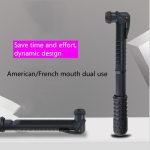 3 PCS Dead Fly Riding Tragbare Luftpumpe Basketball Minipumpe, Only Pump, With Clip, With Gas Needle, With Gas Nozzle – Bild 3