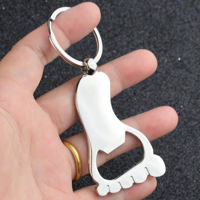 Persönlichkeit kreativer männlicher und weiblicher Metall-Schlüsselanhänger-Flaschenöffner, Bottle Opener Shape – Bild 5