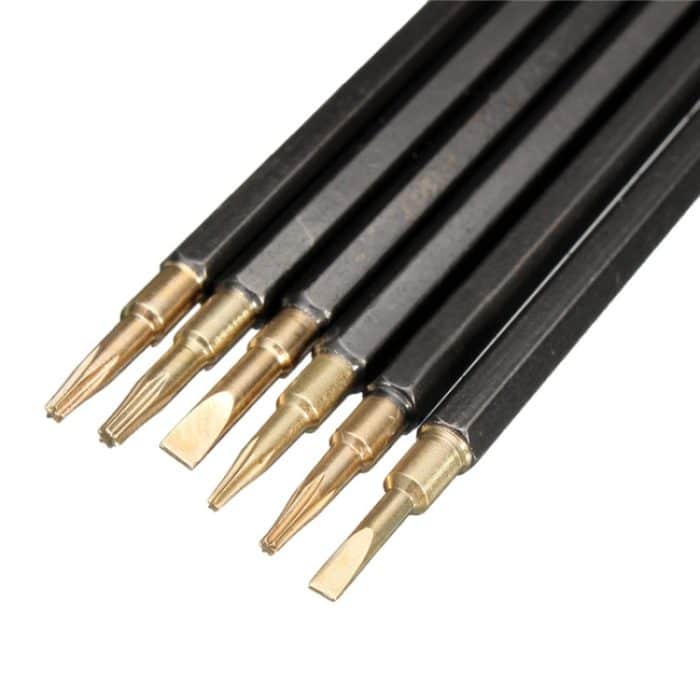 7 in 1 tragbares Schraubendreher-Kit-Set Professionelles Reparaturwerkzeugset aus Chrom-Vanadium-legiertem Stahl – Bild 8