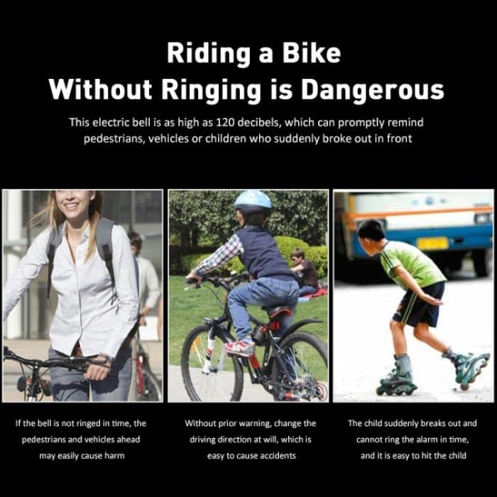 120 dB Fahrradklingel Mountainbike elektrische Hupe, 120 dB Bicycle Electric Horn(Green), 120 dB Bicycle Electric Horn(Blue), 120 dB Bicycle Electric Horn(Black), 120 dB Bicycle Electric Horn(Red), 120 dB Bicycle Electric Horn(Purple) – Bild 9