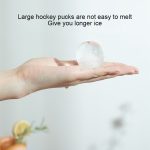 Eiskugelform, lebensmittelechtes Silikon, Eisgitter, Doppelkugel-Eisherstellungsform, Ball Shape(Blue), Ball Shape(Green, Ball Shape(Gray) – Bild 5