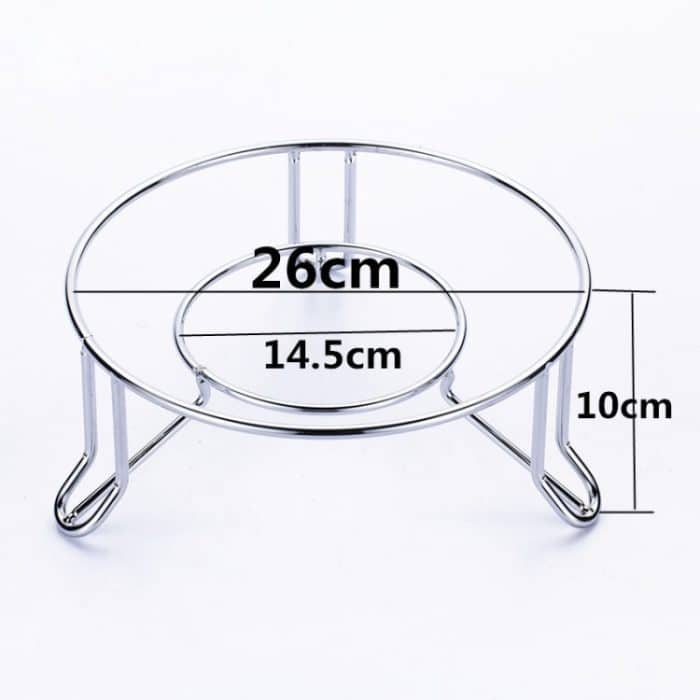 Pot Rack Wok Steamer Pot Matte Küchenregal – Bild 2