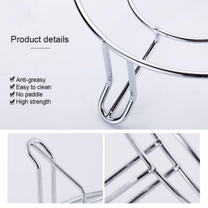 Pot Rack Wok Steamer Pot Matte Küchenregal – Bild 3