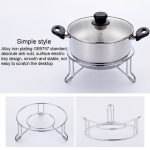 Pot Rack Wok Steamer Pot Matte Küchenregal – Bild 4