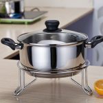 Pot Rack Wok Steamer Pot Matte Küchenregal – Bild 5