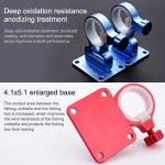 2 Stück geteilter Schirmständer für faltbaren Schirmständer, Angelbox – Bild 3