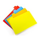 4-in-1-klassifiziertes Schneidebrett, multifunktionales Haushalts-Obst-Schneidebrett-Set aus Kunststoff, 4 in 1 Square – Bild 3