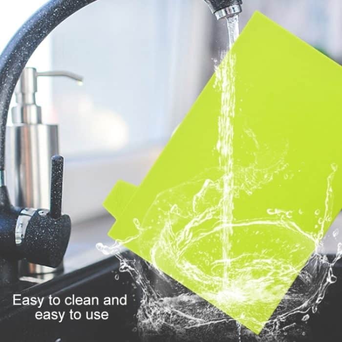 4-in-1-klassifiziertes Schneidebrett, multifunktionales Haushalts-Obst-Schneidebrett-Set aus Kunststoff, 4 in 1 Square – Bild 5