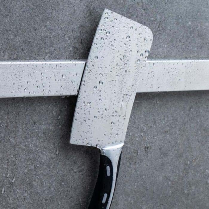 Edelstahl-Messerhalter, Küchenregal, magnetischer Saugmesserhalter, 30cm Red Gum, 30cm Free Nail Glue, 40cm Red Gum, 40cm Free Nail Glue, 50cm Red Gum, 50cm Free Nail Glue – Bild 5