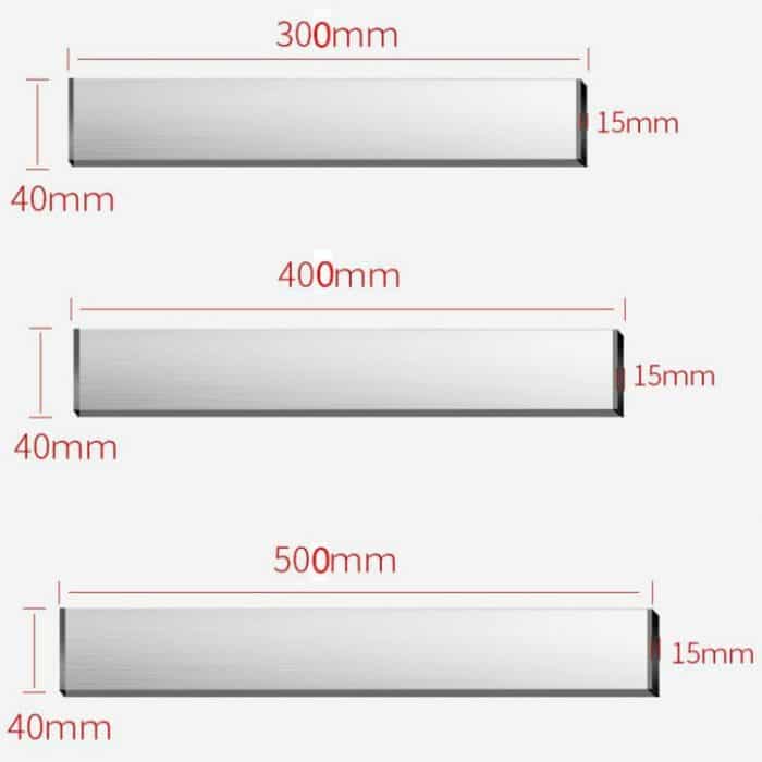 Edelstahl-Messerhalter, Küchenregal, magnetischer Saugmesserhalter, 30cm Red Gum, 30cm Free Nail Glue, 40cm Red Gum, 40cm Free Nail Glue, 50cm Red Gum, 50cm Free Nail Glue – Bild 8