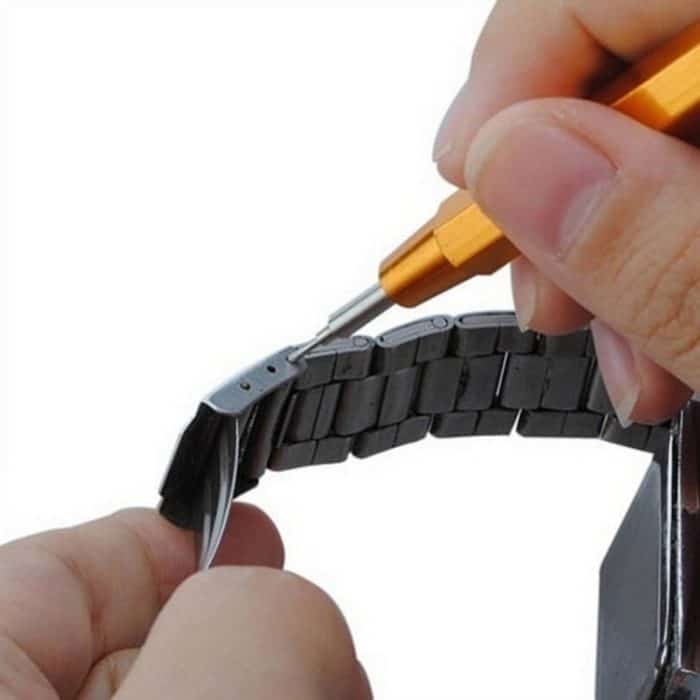 TBD01296153.jpg 10 PCS Watch Repair Tool Strap Installieren und Entfernen des Tool Strap Link Pin Federstangenentferners, zufällige Lieferung – Bild 1
