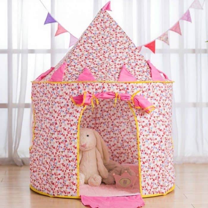 Kinder Indoor Toy House Jurte Spielzelt – Bild 1