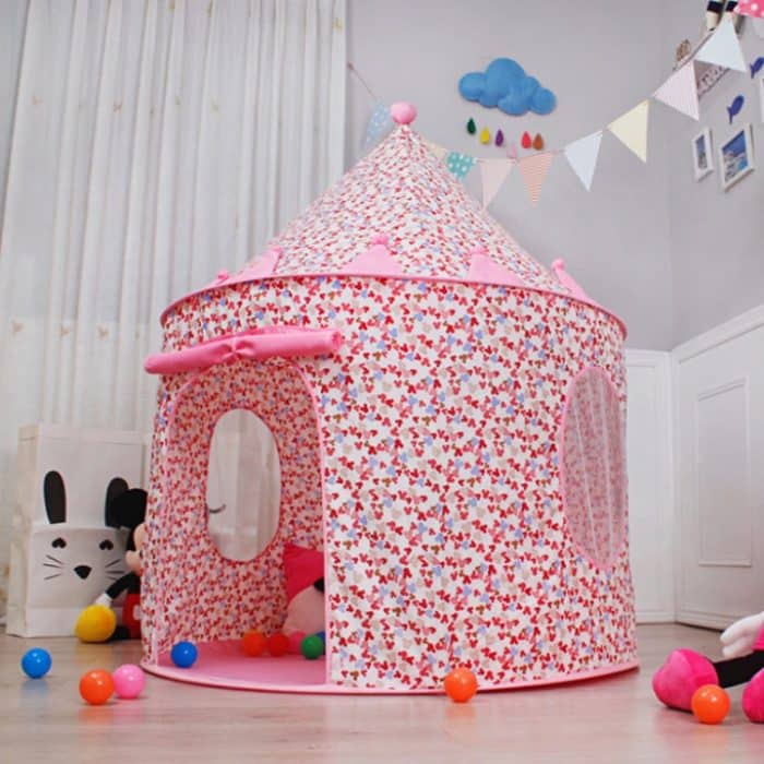 Kinder Indoor Toy House Jurte Spielzelt – Bild 3