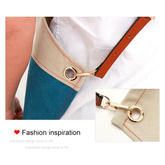 Männer Frauen Overalls Denim Schürze – Bild 3