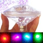 Fashion Bath Light Show IP67 Wasserdichte Unterwasser-RGB-LED-Farbwechsel-Leuchtlampe mit 7 Modi