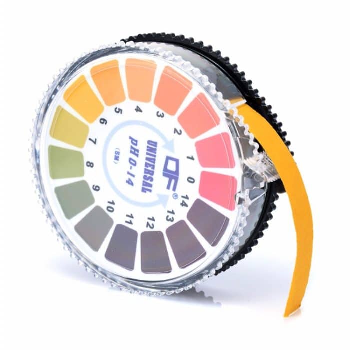 5 Meter 0-14 PH-Testpapier Indikatorpapier für alkalische Säure für Wasser-Urin-Speichel-Lackmus-Test Mess-Analyse-Kits – Bild 1