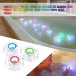 3PCS 3 LEDs Atemberaubende schwimmende LED Glow Show Schwimmbadlampe – Bild 8