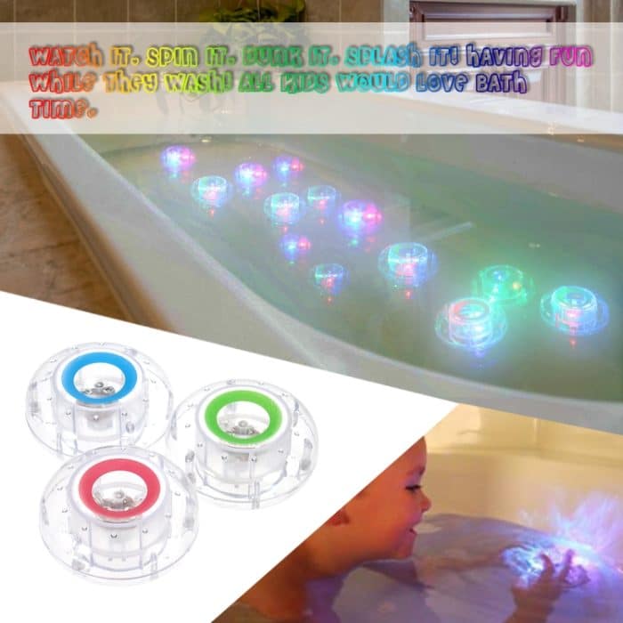 3PCS 3 LEDs Atemberaubende schwimmende LED Glow Show Schwimmbadlampe – Bild 8