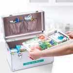 Notfall-Aluminium-Medizinschrank für Haushalts-Aluminiumlegierungs-Medizinbox-Unternehmen, 10 inch Small, 12 inch Mdeium, 14 inch Large, 16 inch Extra Large – Bild 4