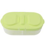 Aufbewahrungsbox für frisches Obst und Snacks, doppelzellige Clamshell-Crisper-Lebensmittelbox aus Kunststoff, Plastic Food Box – Bild 5