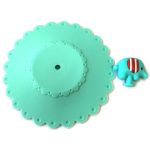 Staub- und auslaufsicherer Becherdeckel aus Silikon mit Cartoon-Elefant-Motiv – Bild 4