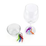 12 PCS / Set Weinglaserkenner Creative Silicone Wine Glass Mark – Bild 5