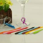 12 PCS / Set Weinglaserkenner Creative Silicone Wine Glass Mark – Bild 7