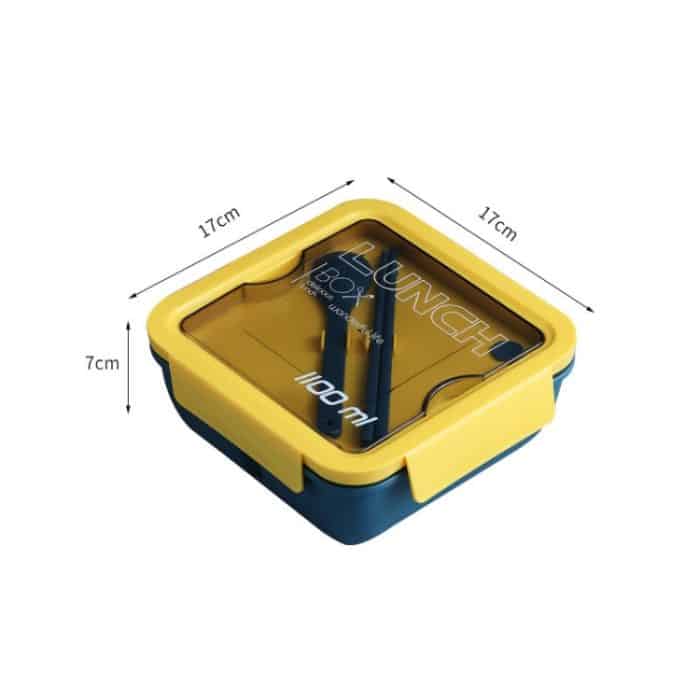 Lunchbox, einfache Lunchbox mit versiegeltem, auslaufsicherem Fach, Color Random Delivery – Bild 2